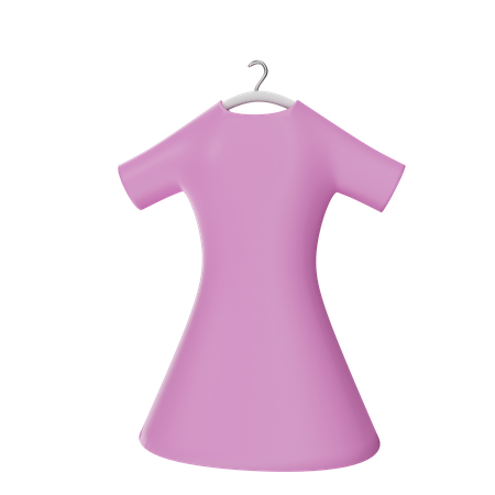 Frau kleid  3D Illustration