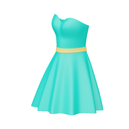 Frau kleid  3D Icon