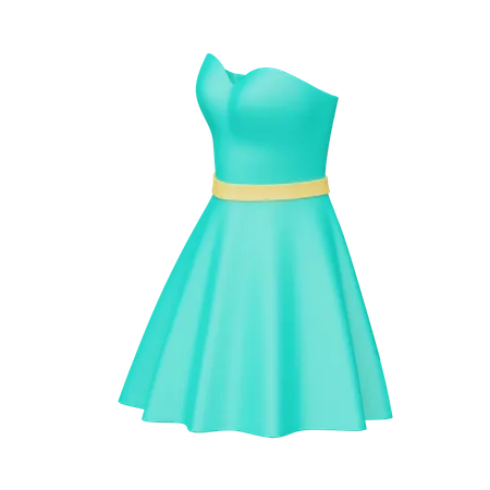 Frau kleid  3D Icon