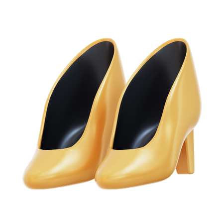 Frau schuhe  3D Icon