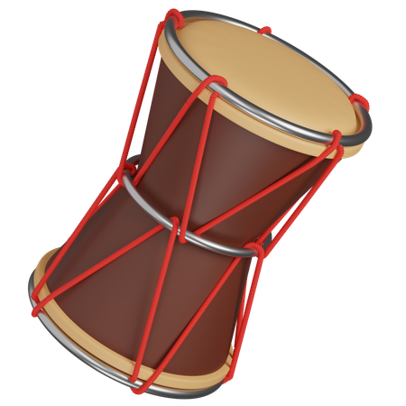 Damru  3D Icon