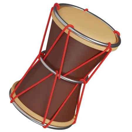 Damru  3D Icon