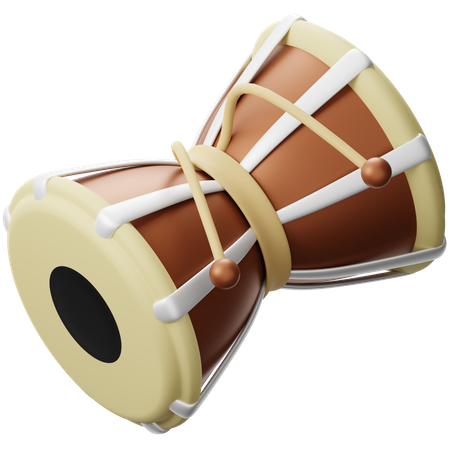 Damru  3D Icon