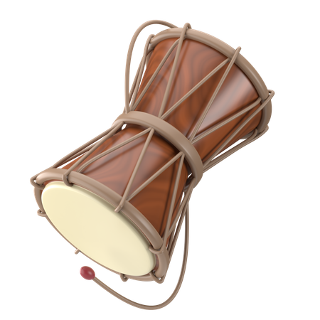 Damru  3D Icon