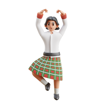 Dancer  3D Icon