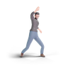 3d dance pose emoji