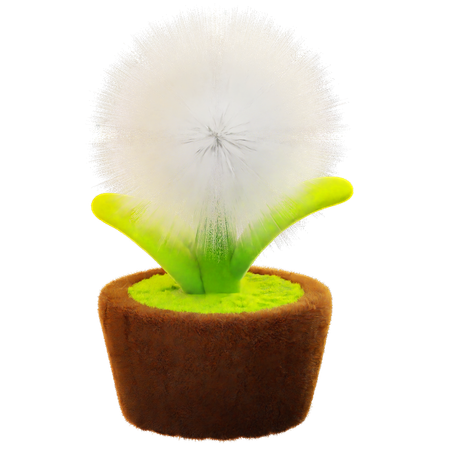 Dandelion Flowers  3D Icon