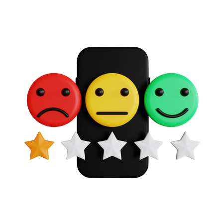 Dando feedback ruim on-line  3D Icon