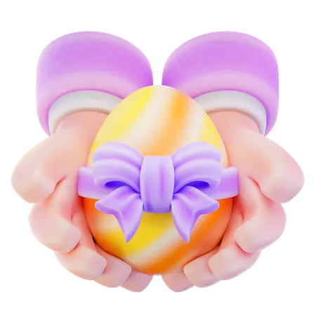 Dar huevos  3D Icon
