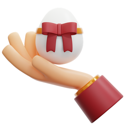 Dando ovo  3D Icon