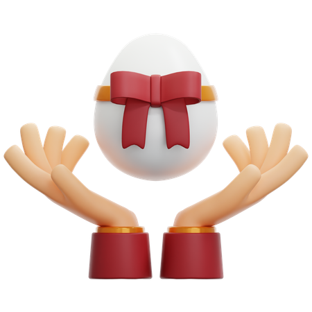 Dando ovo  3D Icon
