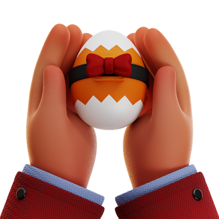 DANDO OVO COM GRAVATA  3D Icon