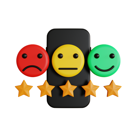 Dando um bom feedback on-line  3D Icon