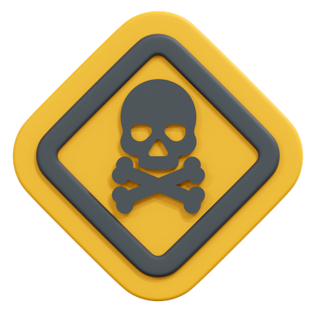 Danger  3D Icon