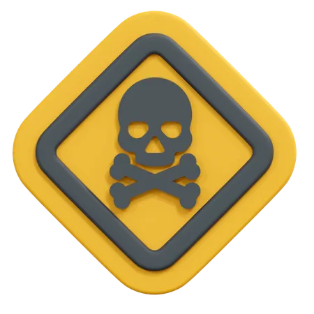 Danger  3D Icon