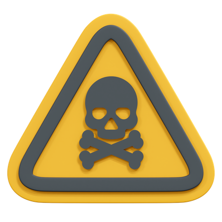 Danger  3D Icon