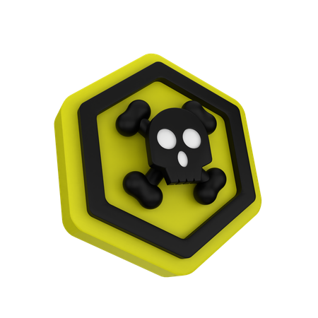 危険  3D Icon