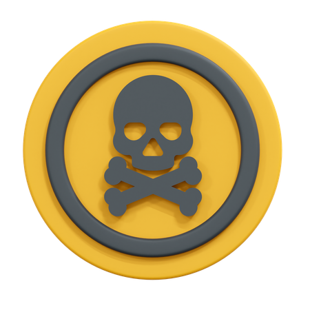 Danger  3D Icon