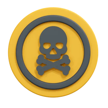 Danger  3D Icon