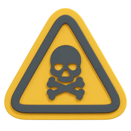 Danger  3D Icon