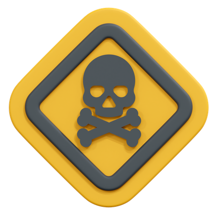 Danger  3D Icon