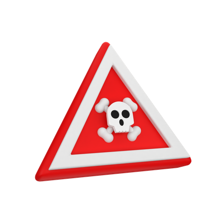 Danger  3D Icon