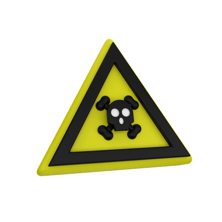 Danger  3D Icon