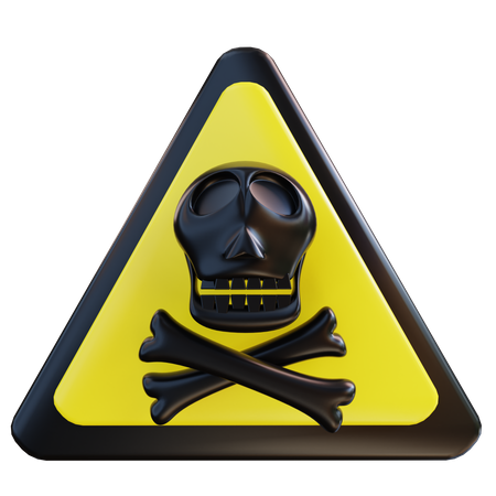 Danger  3D Icon