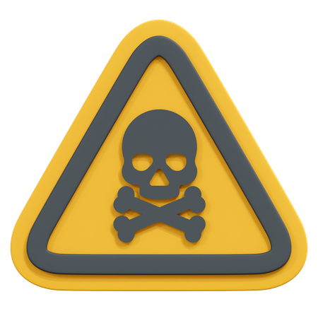 Danger  3D Icon