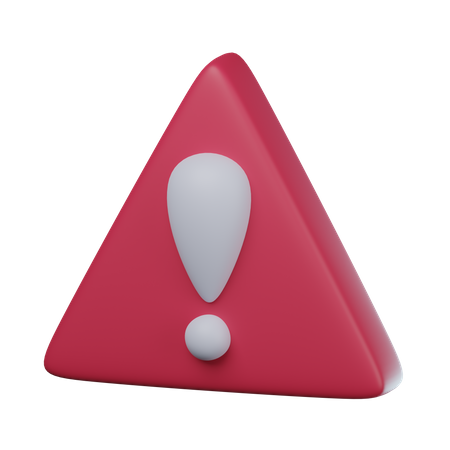 Danger  3D Icon