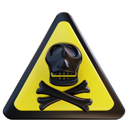Danger  3D Icon