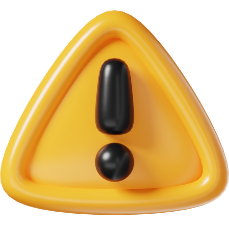 Danger  3D Icon