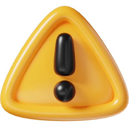 Danger  3D Icon