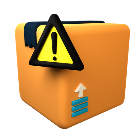 Danger Box  3D Icon