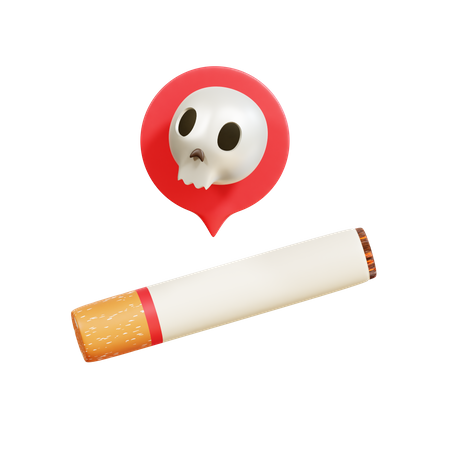 Danger Cigarettes  3D Icon