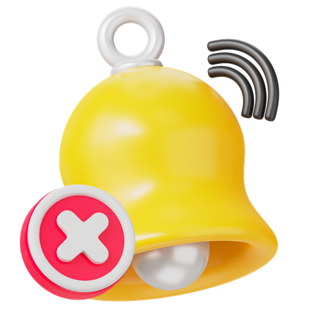Danger Notification  3D Icon