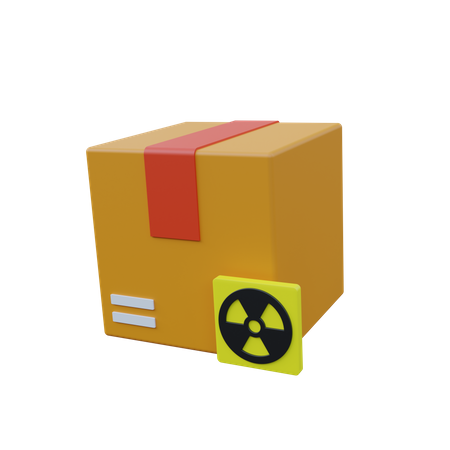 Danger Package  3D Icon