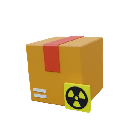 Danger Package  3D Icon