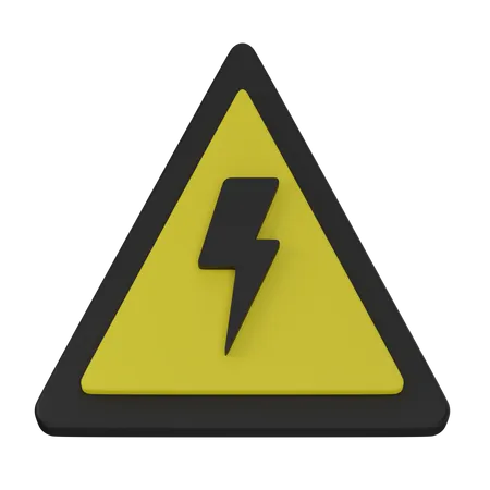 Danger Sign  3D Icon