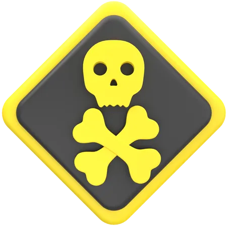 Danger Sign  3D Icon