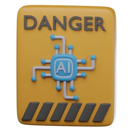 Dangereux  3D Icon