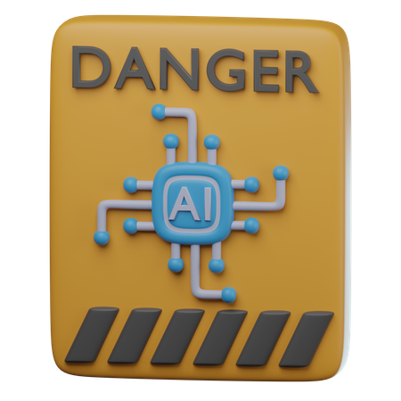 Dangerous  3D Icon