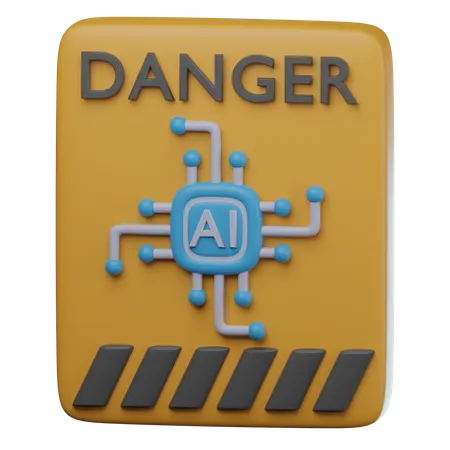 Dangerous  3D Icon