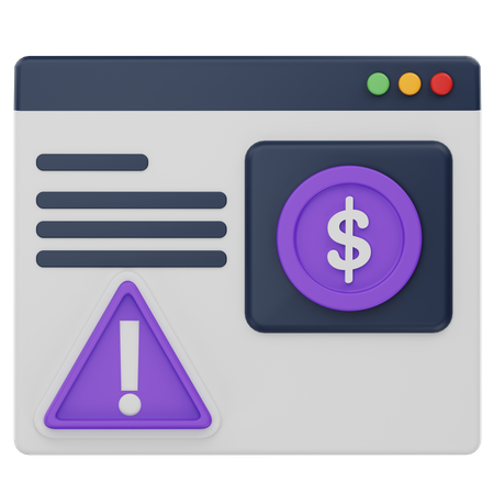 위험한 접근  3D Icon
