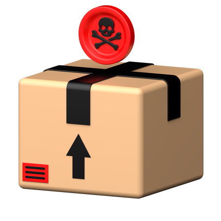 Dangerous Goods  3D Icon