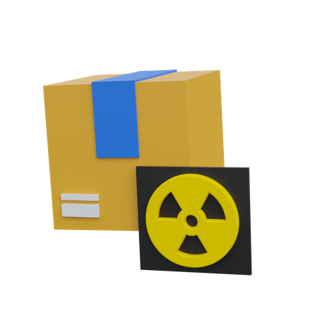 Dangerous Package  3D Icon