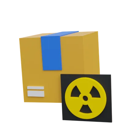 Dangerous Package  3D Icon