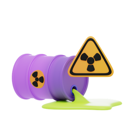 Dangerous Waste  3D Icon