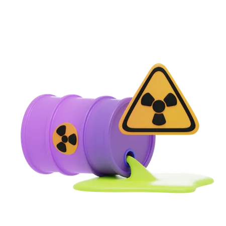 Dangerous Waste  3D Icon