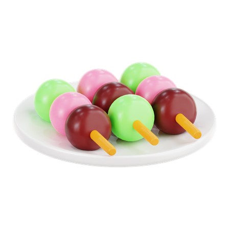 Dango  3D Icon